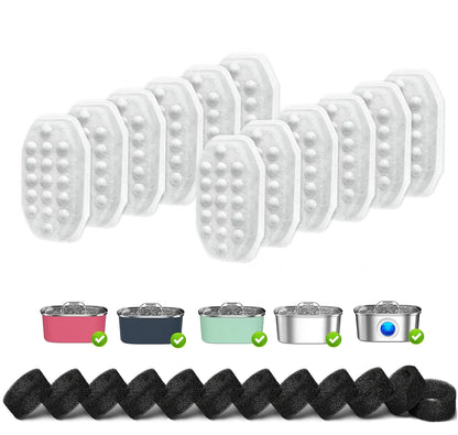 12 Filter Pcs For (Pureflow Fountain)