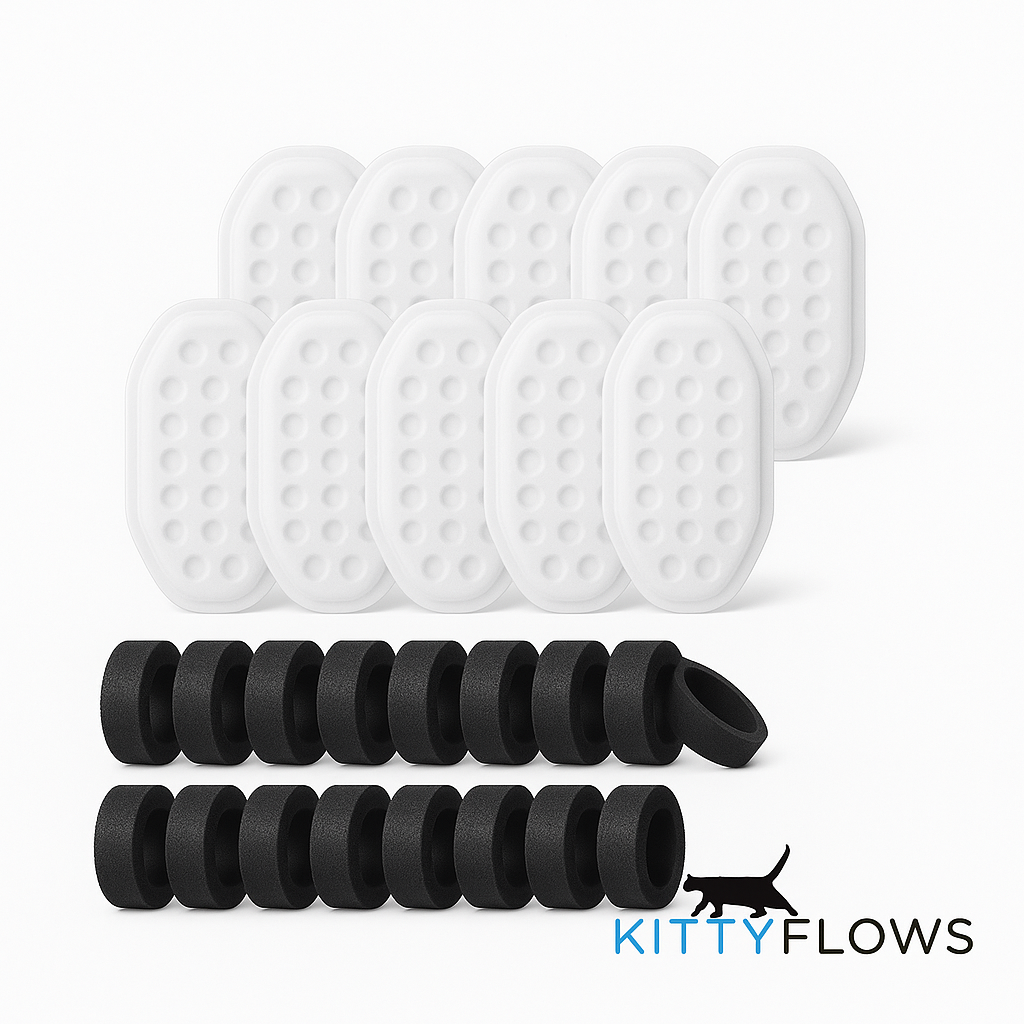 12 Filter Pcs For (Pureflow Fountain)