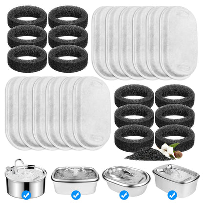 12 filter Pieces Replacement For (Fountain Plus)