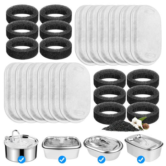 12 filter Pieces Replacement For (Fountain Plus)
